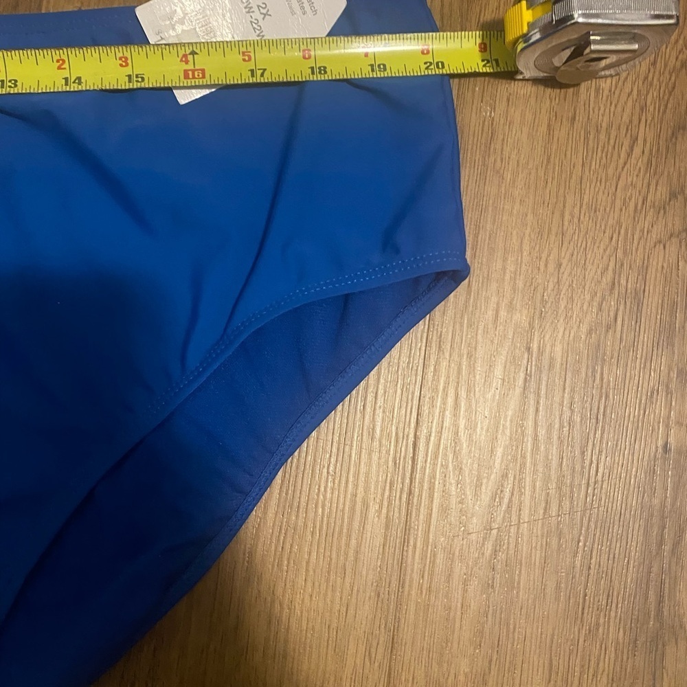 Time and Tru Bikini Swim Bottom NWT Size 2X flaw see photo - Picture 5 of 5